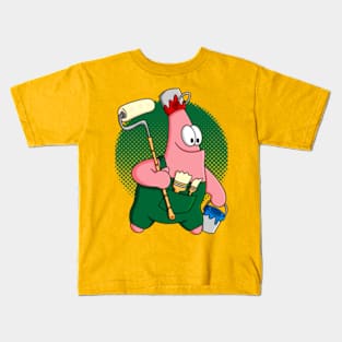 Patrick Paint Kids T-Shirt